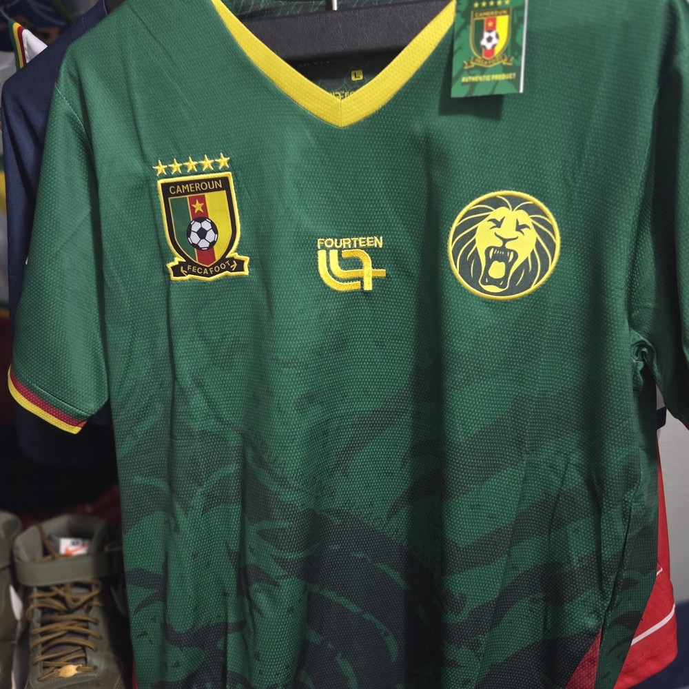 Cameroon Green & Yellow Football Jersey